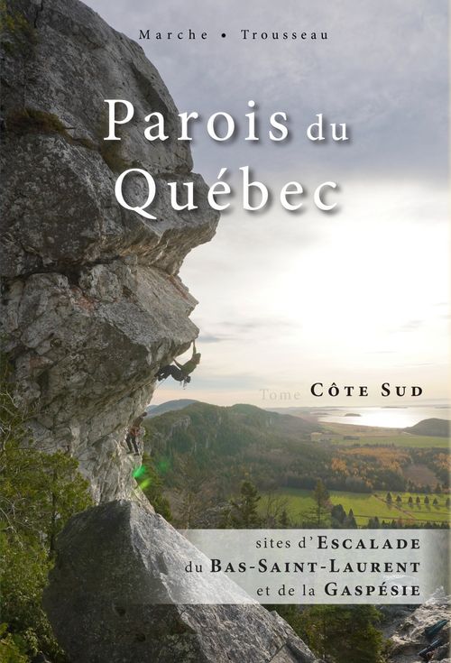 La page de couverture du livre-guide du Bas-Saint-Laurent et de la Gaspésie